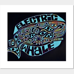 Electric Whale Posters and Art